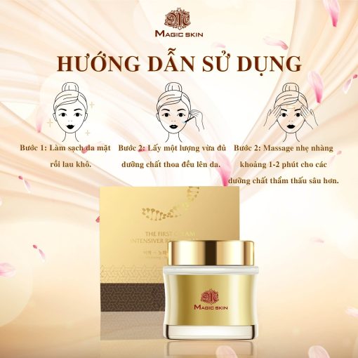 hướng dẫn sử dụng kem tái sinh đêm magic skin