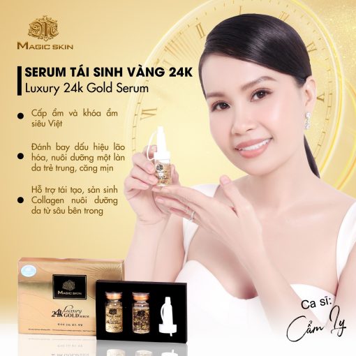 Công dụng serum vàng 24k