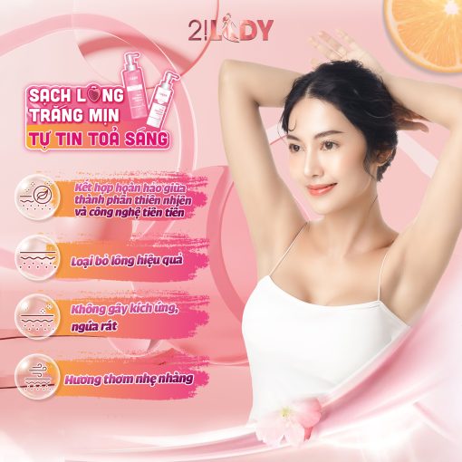 kem tẩy lông 2lady