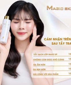 tẩy trang ngọc trai magic skin